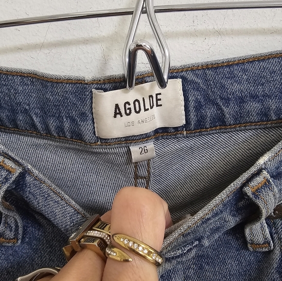 Agolde Wilder high rise straight leg jeans - Picture 8 of 11